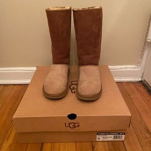 UGGS Classic Tall Patchwork Size 6 Boots